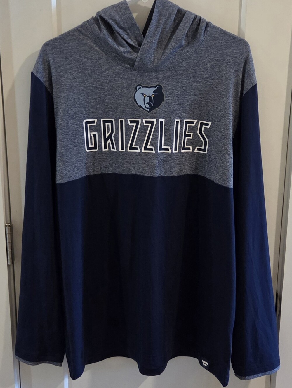 NWT Fanatics Memphis Grizzlies Performance Pullover Hoodie - Size Large